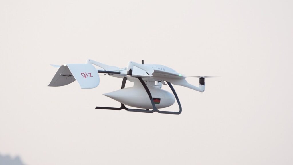 The new technology allows you to control drones over long distances