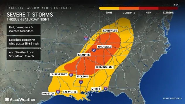 Map: Accuweather