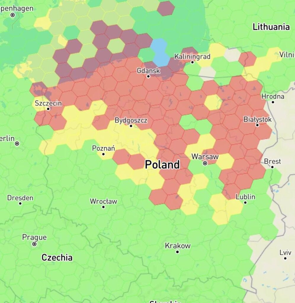 Russian electronic warfare systems from Kaliningrad jam GPS over Poland ...