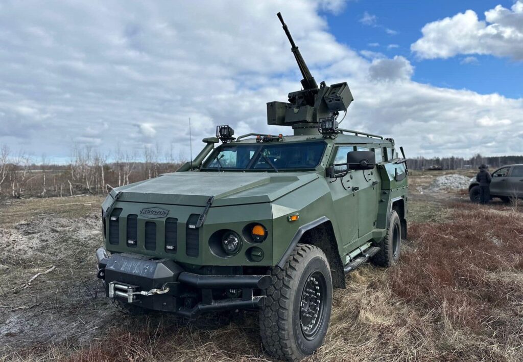 Ukrainian Novator armored vehicle receives new weapon: Tavria combat ...