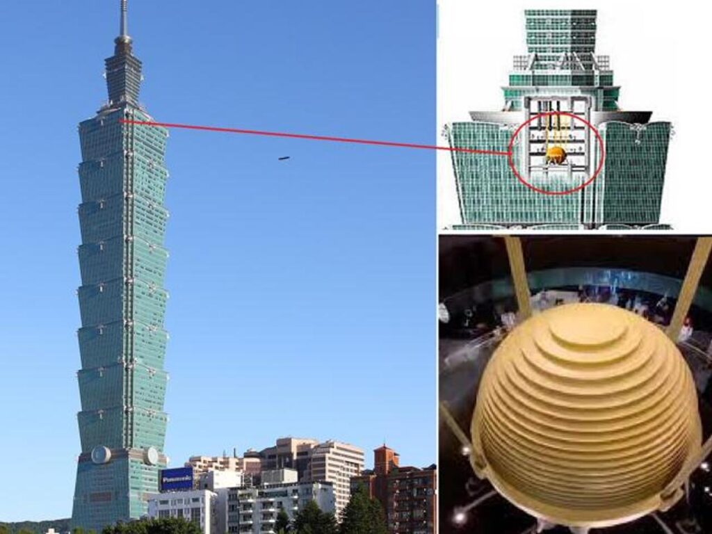 Giant pendulum saves Taipei 101 skyscraper during earthquake